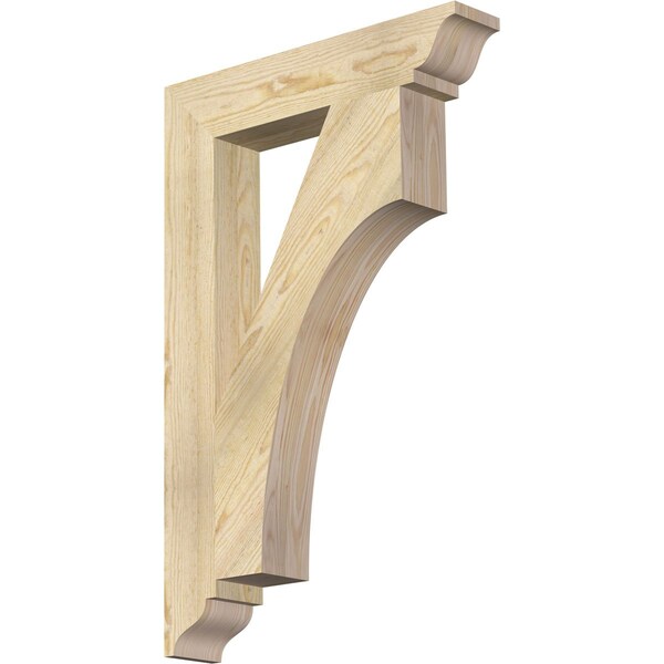 Ekena Millwork Westlake Traditional Rough Sawn Bracket, Douglas Fir, 4"W x 22"D x 34"H BKT04X22X34WTL01RDF - main